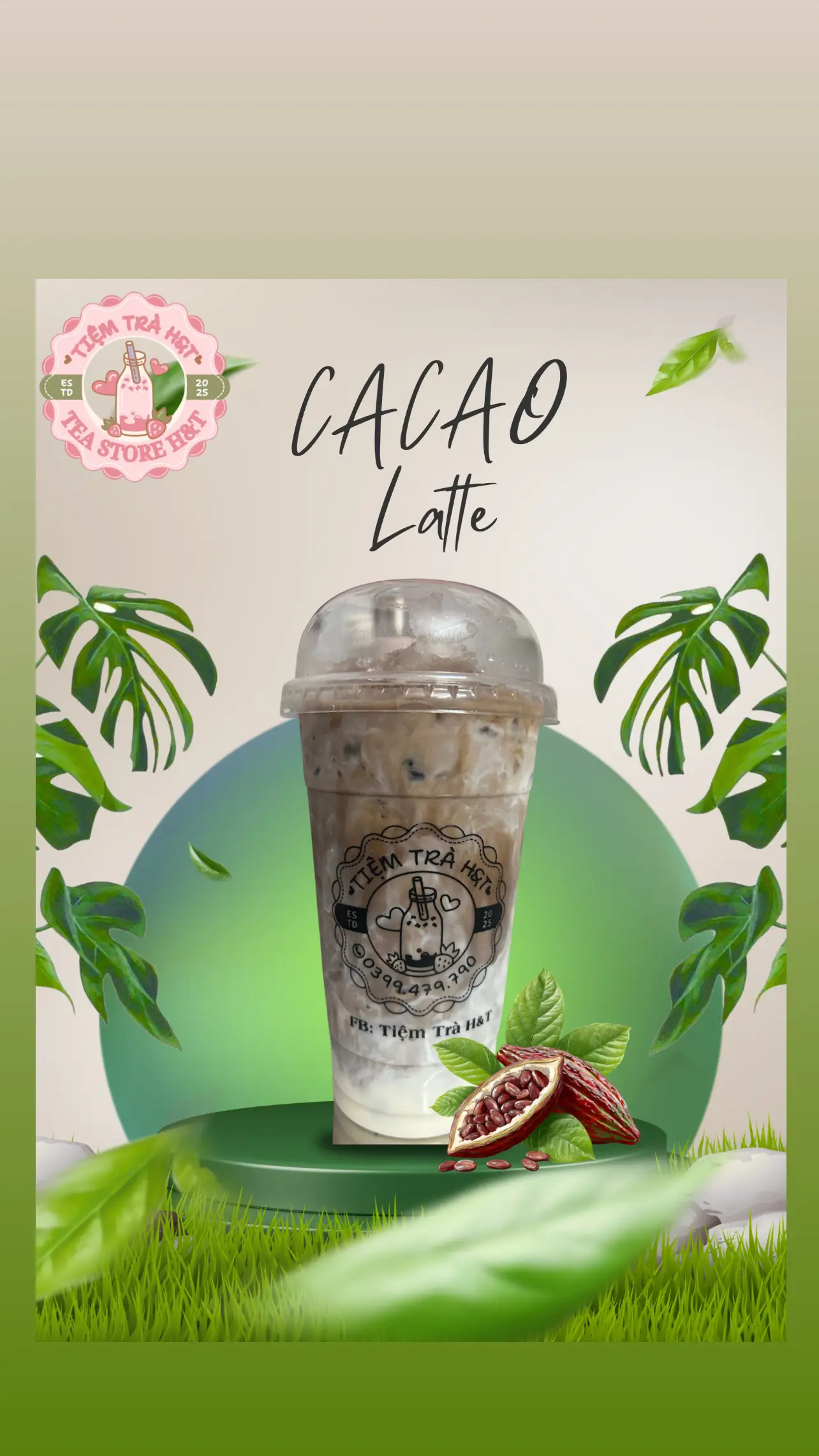 Hình ảnh Cacao Latte - size L