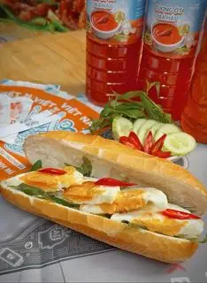 Hình ảnh Bánh mì ốp la