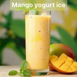 Hình ảnh Sữa chua đánh đá vị xoài