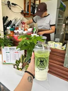 Hình ảnh matcha việt quất