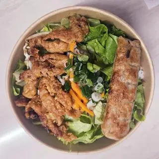 Hình ảnh Bún thịt (gà)nướng nem 