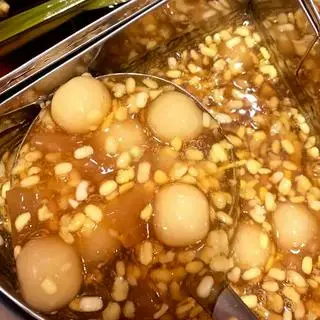 Hình ảnh Chè bưởi sắn mochi