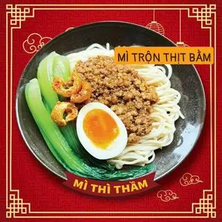 Hình ảnh mì trộn khô Đài Loan