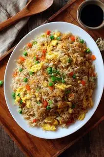 Hình ảnh cơm rang thập cẩm