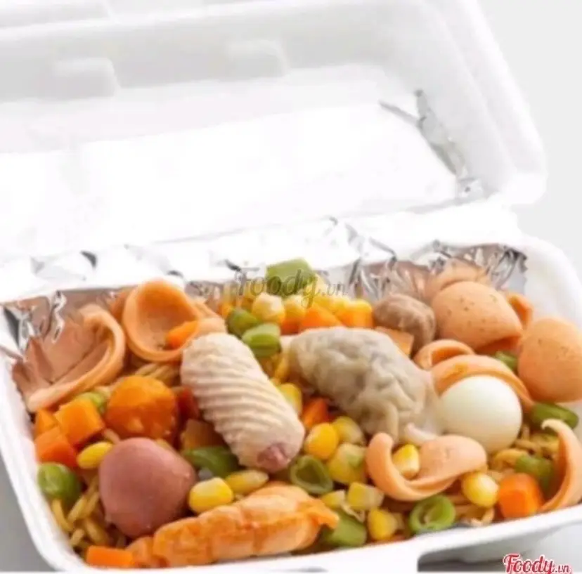 Hình ảnh Mì trộn thập cẩm