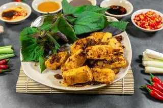 Hình ảnh Đậu hủ chiên sả