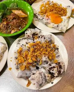 Hình ảnh BÁNH CUỐN CHẢ NƯỚNG