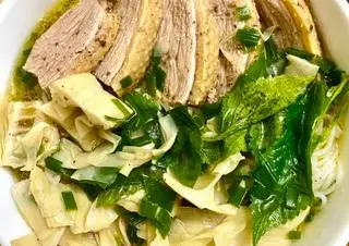 Hình ảnh bún vịt luộc