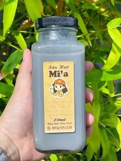 Hình ảnh Đậu nành + Mè đen ( Chai thuỷ tinh 250ml)