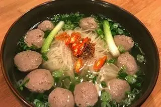 Hình ảnh Bún bò viên