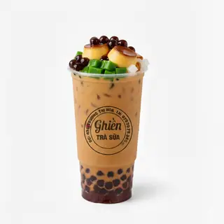 Hình ảnh Trà sữa Thái đỏ full topping