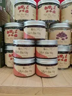 Hình ảnh Mứt Dâu Tây Đà Lạt 200g