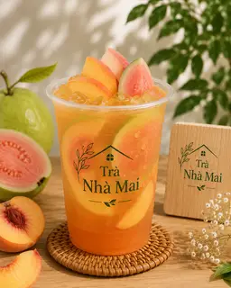 Hình ảnh Trà Ổi Hồng Đào