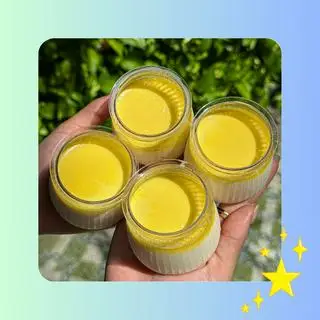 Hình ảnh Sữa chua phô mai váng vàng 1 hũ (hũ 100ml)