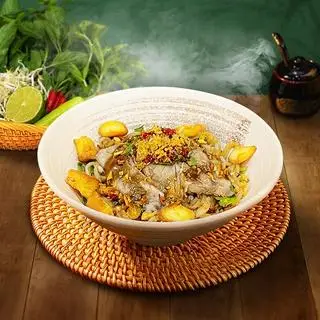 Hình ảnh Phở bò trộn chín