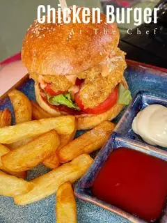 Hình ảnh Burger gà - Parmigiana chicken burger