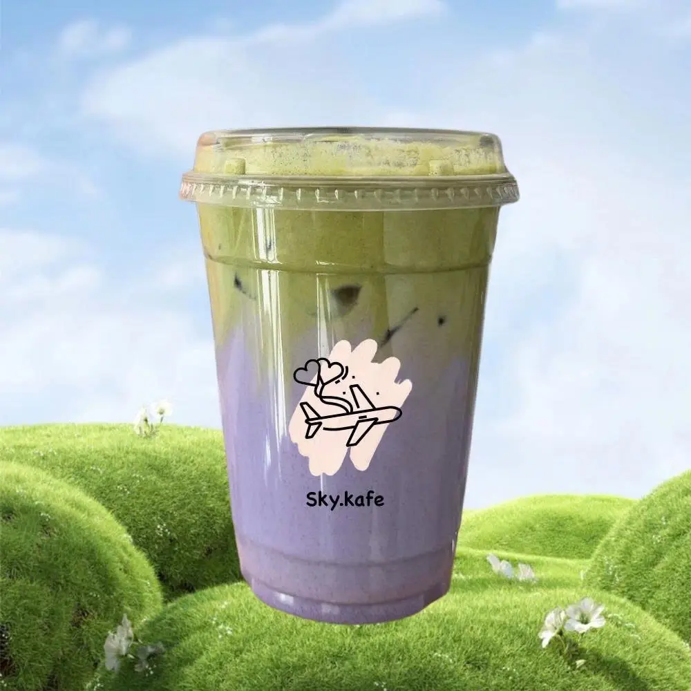 Hình ảnh Matcha khoai môn latte ly 650ml