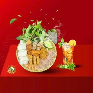 Hình ảnh bún đậu đặc biệt + trà tắc