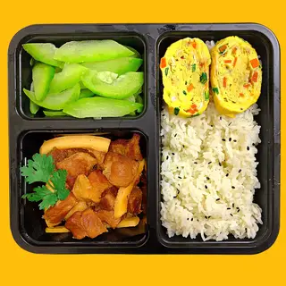Hình ảnh Cơm thịt kho dừa