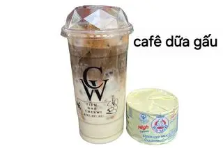 Hình ảnh coffee sữa gấu