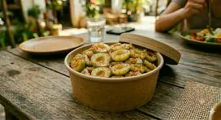 Hình ảnh Cóc bao tử lắc muối ớt ngon tuyệt