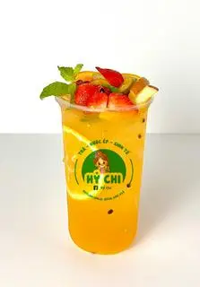 Hình ảnh trà trái cây nhiệt đới 