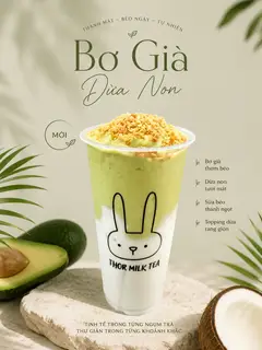 Hình ảnh Bơ già dừa non