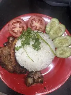 Hình ảnh Cơm sườn chiên 