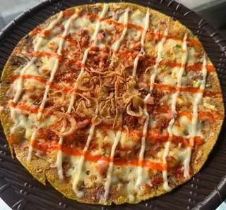 Hình ảnh Bánh tráng nướng heo