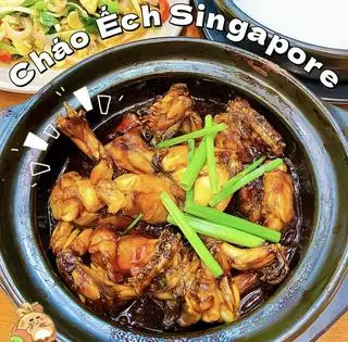 Hình ảnh 3 CON ẾCH + 1 CHÁO TRẮNG