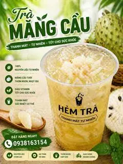 Hình ảnh trà mãng cầu
