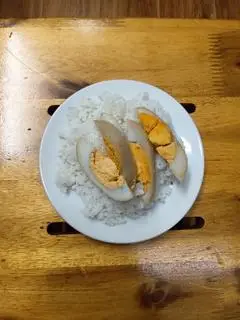 Hình ảnh cơm thêm trứng khìa 