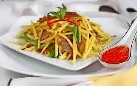 Hình ảnh Nộm xoài bò khô