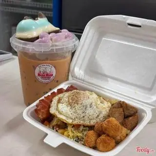 Hình ảnh Xô trà sữa 1L - cơm chiên thập cẩm