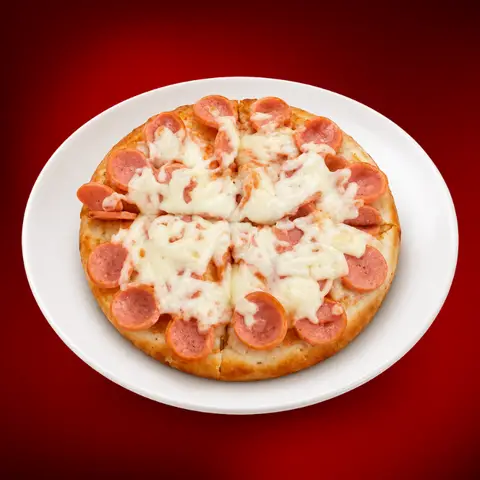 Hình ảnh Pizza xúc xích