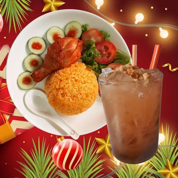 Hình ảnh Cơm Gà Xối Mỡ - Đá Me