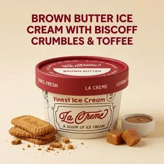 Hình ảnh Kem Bơ Nướng Biscoff & Toffee - Hộp 100ml