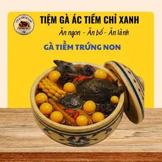 Hình ảnh Gà Ác Tiềm & Trứng Non