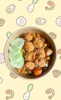 Hình ảnh Mì Trộn Gà Viên