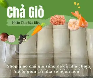 Hình ảnh Chả Giò Nhân Thịt Đặc Biệt - Chưa Chiên