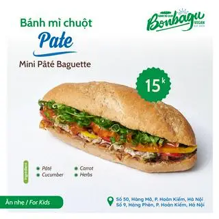 Hình ảnh Bánh Mì chuột - PateMini Pâté Baguette