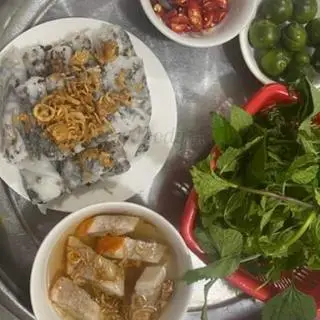 Hình ảnh Combo 4 Bánh Cuốn Chả Quế Tặng 1 trứng tráng (15k)k)