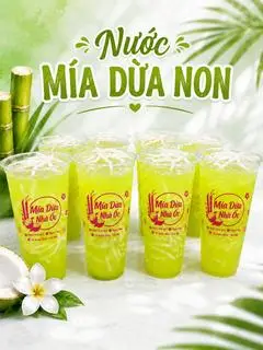 Hình ảnh Nước Mía Dừa Non