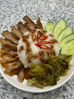 Hình ảnh cơm xá xíu