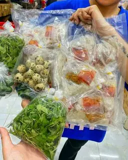 Hình ảnh set bánh tráng tuổi thơ 10 bịch 