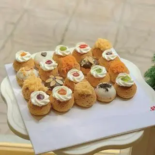 Hình ảnh Su kem topping cao cấp đủ vị 20 bánh