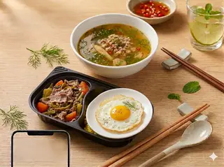 Hình ảnh Combo no nê 3 món