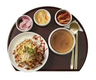 Hình ảnh Cơm gà sốt mayo