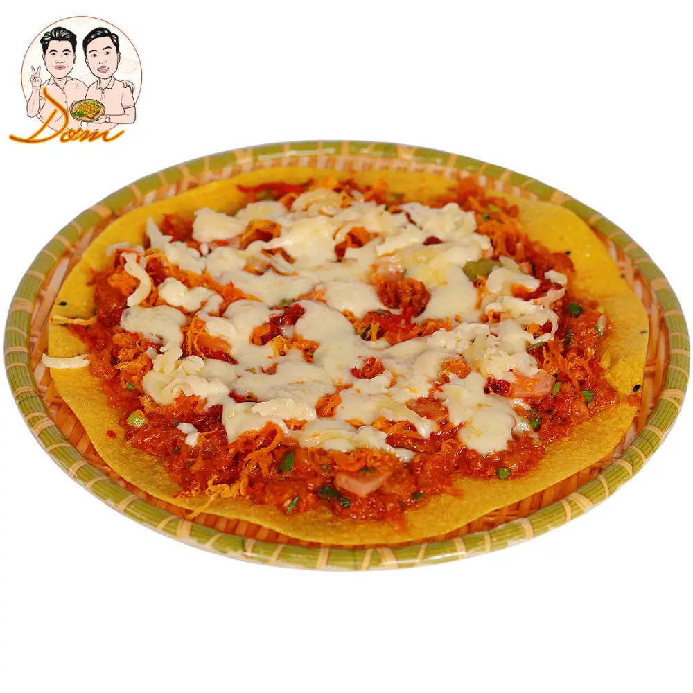 Hình ảnh Bánh tráng nướng xúc xích phô mai