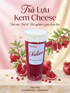 Hình ảnh Trà Lựu kem cheese 